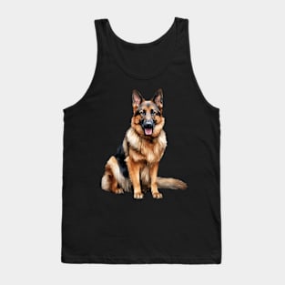 German Shepherd Tank Top